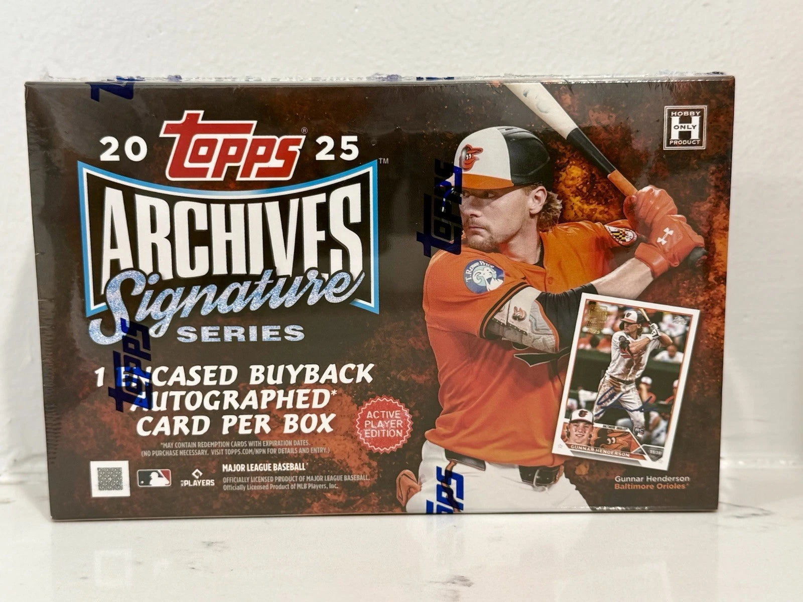 2025 Topps Archives Signature Series Active Player Edition Baseball Hobby Box